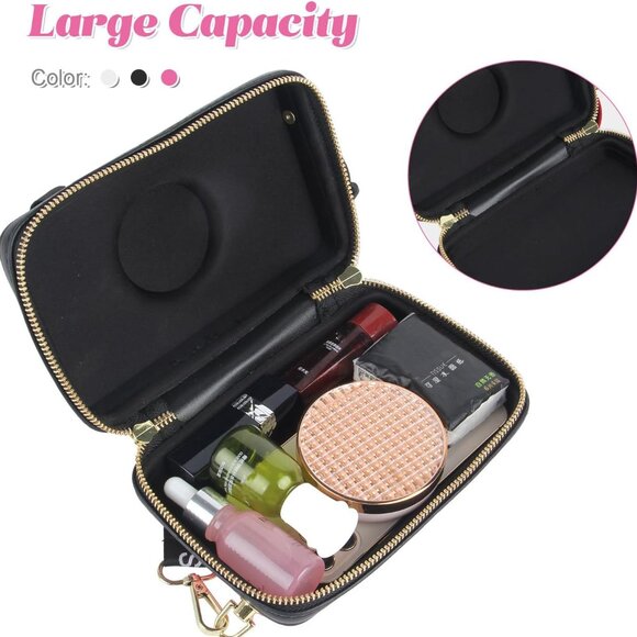 Women Camera Shape PU Leather Crossbody Shoulder Bag Clutch Purse - Picture 5 of 7